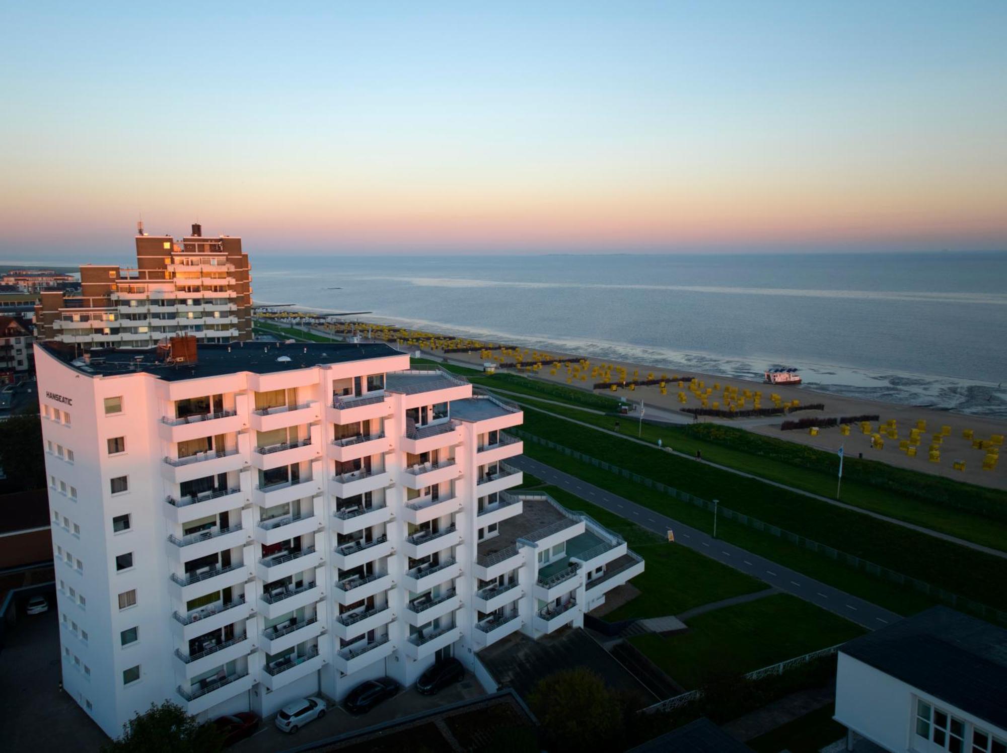 Apartment Im Haus Hanseatic Mit Meerblick Am Duhner Sandstrand Cuxhaven Exterior photo